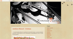 Desktop Screenshot of kronstadtquartet.com